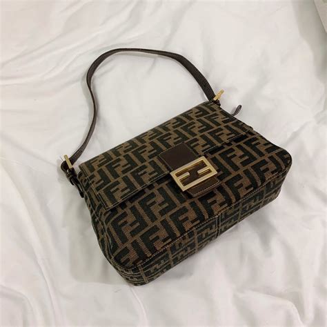 fendi zucca baguette vintage|genuine fendi baguette.